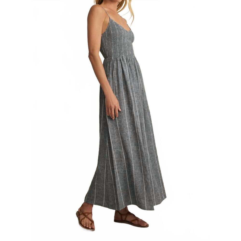 NEW Z SUPPLY romy stripe dress in eclipse - Picture 4 of 5